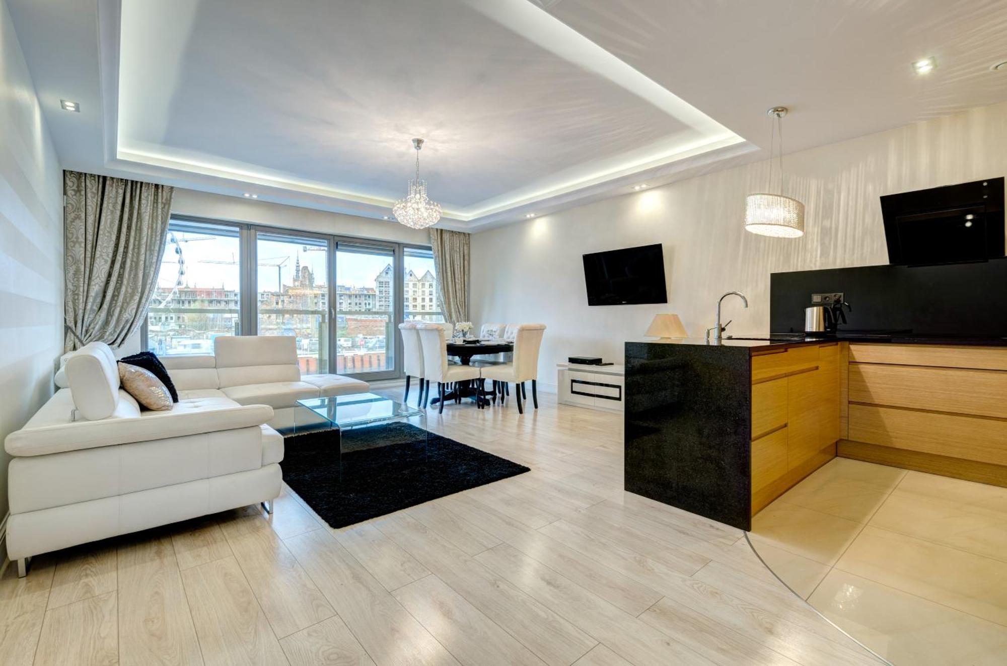 Dom & House - Old Town Waterlane Apartment กดัญสก์ ภายนอก รูปภาพ