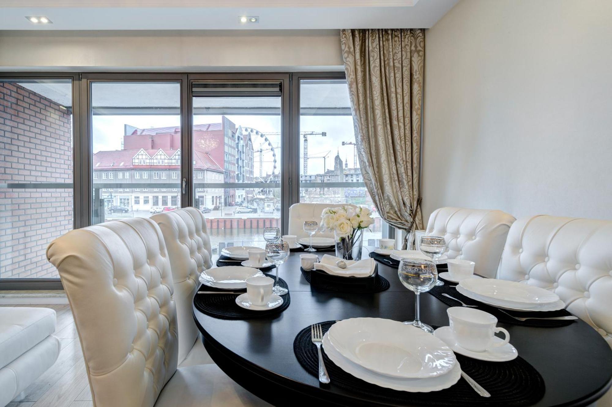 Dom & House - Old Town Waterlane Apartment กดัญสก์ ภายนอก รูปภาพ